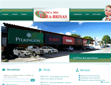 Tablet Screenshot of clinicadosparabrisas.com.br